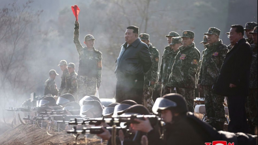 Ông Kim Jong Un thị sát cơ sở huấn luyện tác chiến nòng cốt